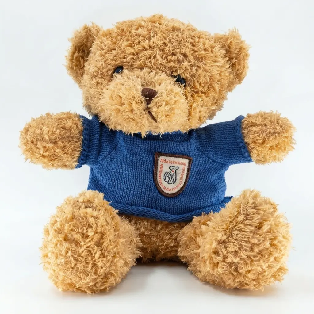 muffin bear- blue sweater front.webp