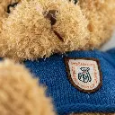 muffin bear- blue sweater zoom.webp